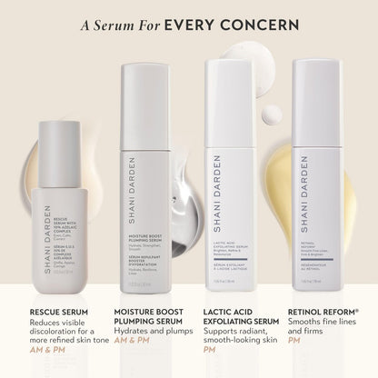 Shani Darden Rescue Serum with 10% Azelaic Complex – Lightweight Hydrating Azelaic Acid Serum for Redness & Acne, Vegan, 1 fl oz Avelisse
