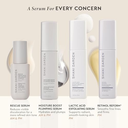 Shani Darden Rescue Serum with 10% Azelaic Complex – Lightweight Hydrating Azelaic Acid Serum for Redness & Acne, Vegan, 1 fl oz Avelisse