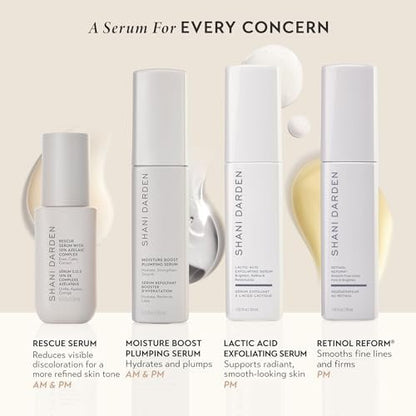 Shani Darden Rescue Serum with 10% Azelaic Complex – Lightweight Hydrating Azelaic Acid Serum for Redness & Acne, Vegan, 1 fl oz Avelisse