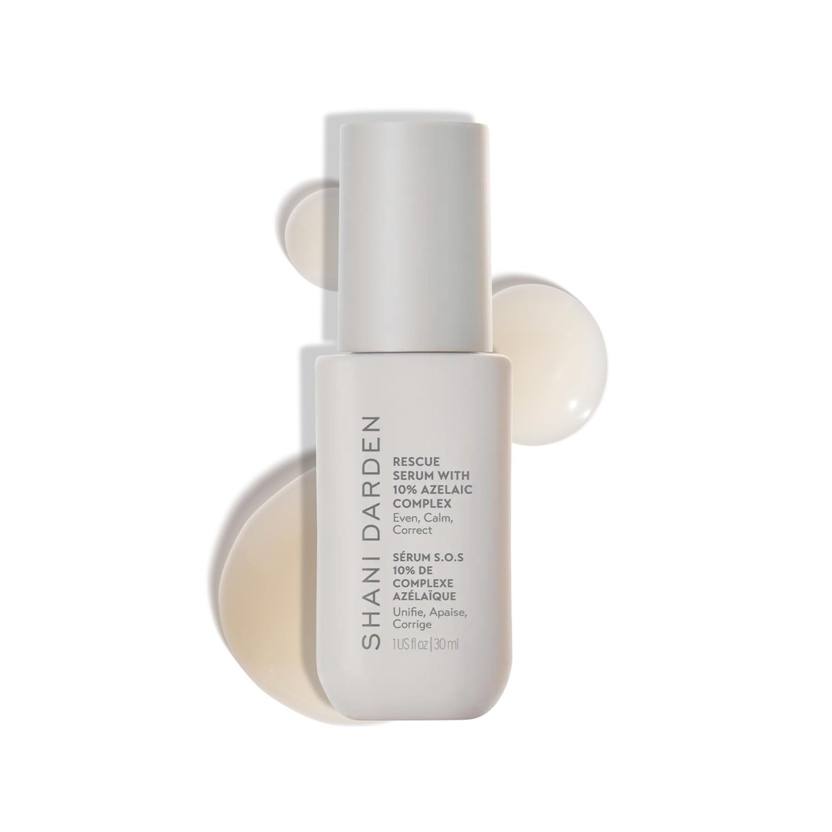 Shani Darden Rescue Serum with 10% Azelaic Complex – Lightweight Hydrating Azelaic Acid Serum for Redness & Acne, Vegan, 1 fl oz Avelisse
