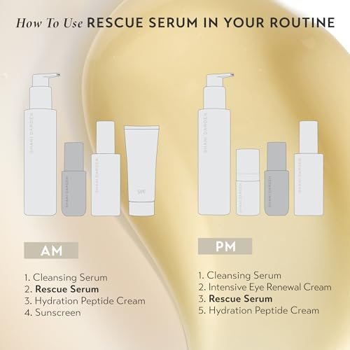Shani Darden Rescue Serum with 10% Azelaic Complex – Lightweight Hydrating Azelaic Acid Serum for Redness & Acne, Vegan, 1 fl oz Avelisse
