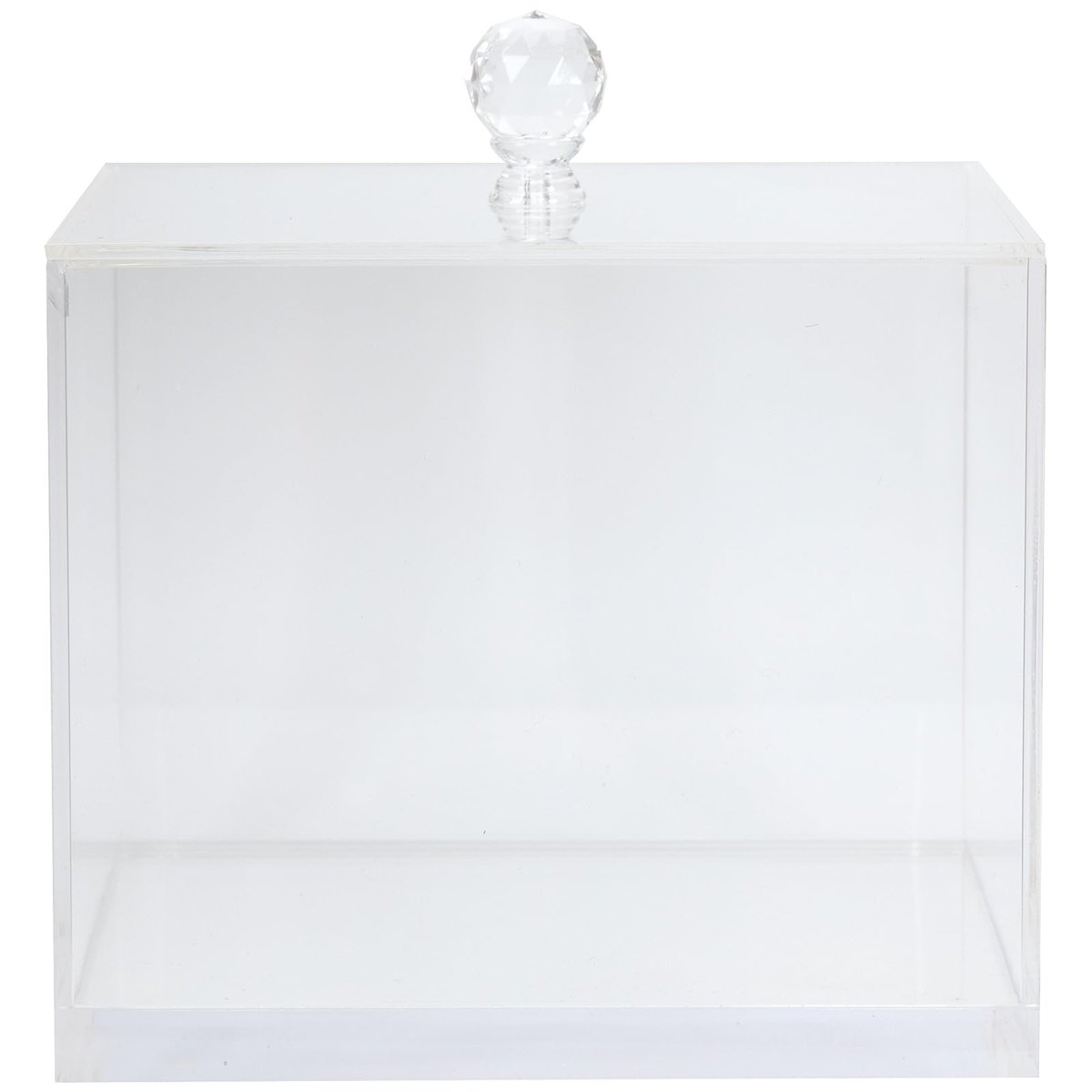 ForPro Pure & Simple XL Facial Towel Acrylic Holder – Clear Dispenser for 50 Disposable Dry Wipes Avelisse