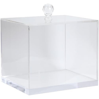 ForPro Pure & Simple XL Facial Towel Acrylic Holder – Clear Dispenser for 50 Disposable Dry Wipes Avelisse
