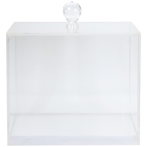 ForPro Pure & Simple XL Facial Towel Acrylic Holder – Clear Dispenser for 50 Disposable Dry Wipes Avelisse