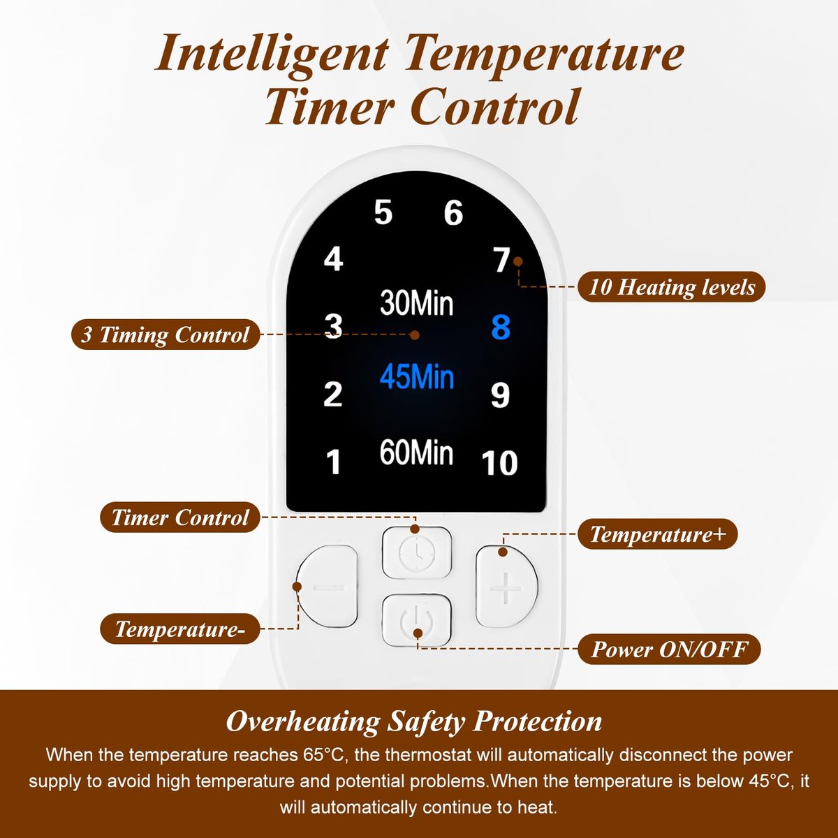 Heated Cap for Deep Conditioning: Upgraded Extra Large 10-Level Fast Heating 3 Time Settings Hair Steamer Cap for Natural Black Hair - Deep Black Avelisse