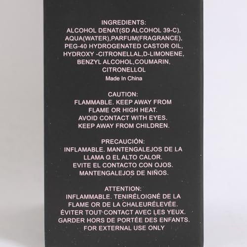 Night In Rome Eau de Toilette for Men – Fresh Spicy & Woody Cologne with Ginger, Sage & Vetiver – 100ml/3.3 Fl Oz - görsel 12
