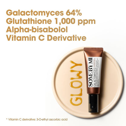 SOME BY MI Galactomyces Glutathione Brightening Cream – Hydrating Korean Face Moisturizer with Hyaluronic Acid, 1.35 oz (40 ml)