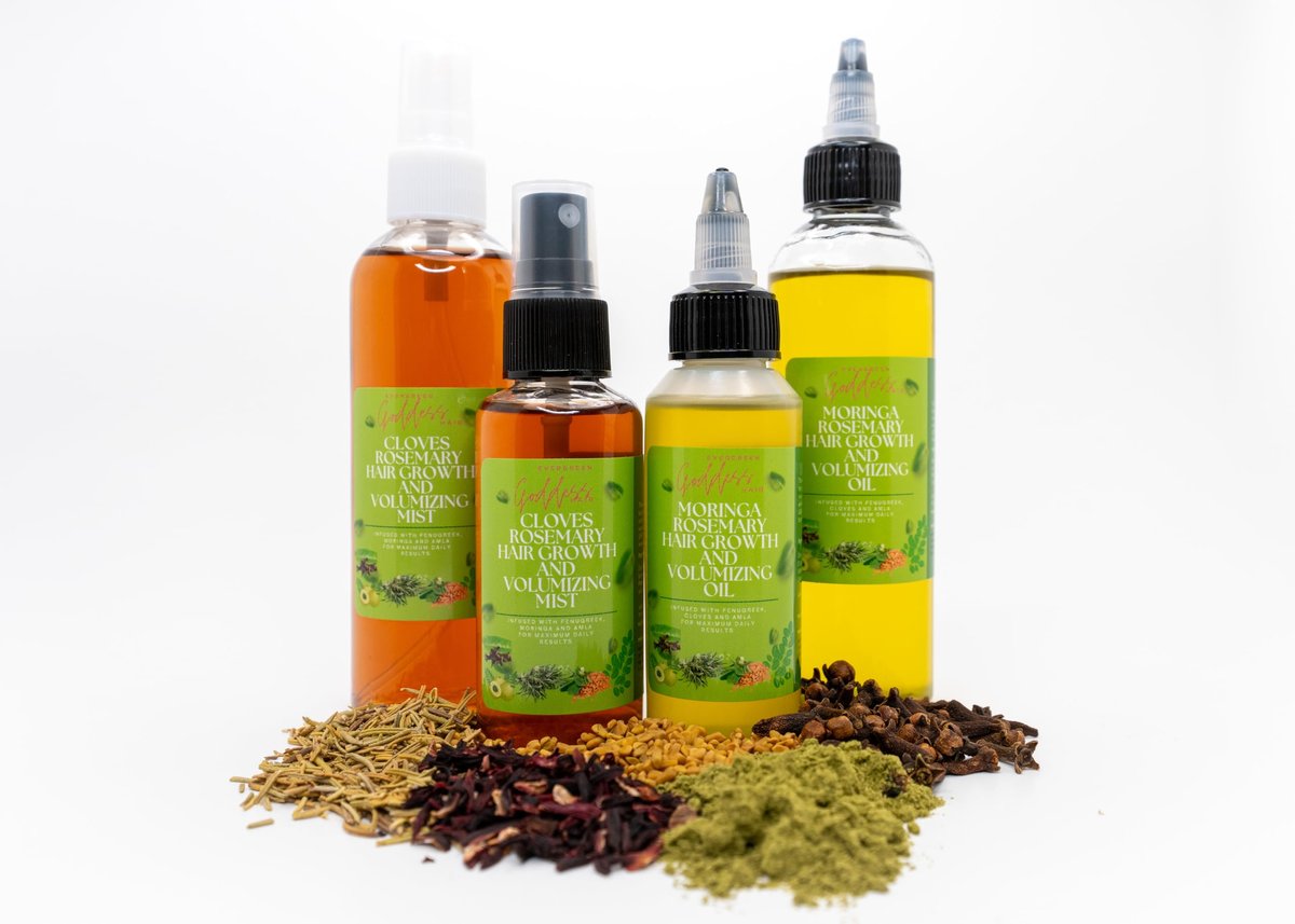 Infused Rosemary Moringa Fenugreek Cloves & Amla Massive Hair Growth Oil – Natural Hair Regrowth Treatment for Volume & Thickness, 4 Fl Oz - görsel 5