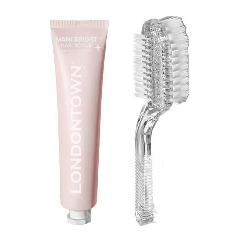 LONDONTOWN Mani Bright Nail Scrub - Brightening Nail Whitener for Hands & Feet, 1.5 fl oz Avelisse