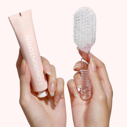 LONDONTOWN Mani Bright Nail Scrub - Brightening Nail Whitener for Hands & Feet, 1.5 fl oz Avelisse