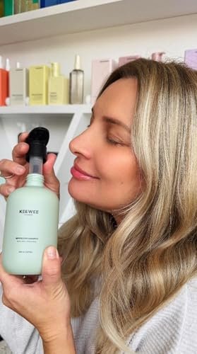 SRILabs KEEWEE Hair Growth Shampoo with Biotin, Niacinamide, Green Tea & Ginkgo – Thickening for Thinning Hair & Hair Loss | Sulfate-Free, Color-Safe, Scalp-Calming Avelisse