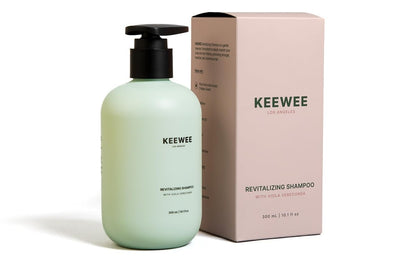 SRILabs KEEWEE Hair Growth Shampoo with Biotin, Niacinamide, Green Tea & Ginkgo – Thickening for Thinning Hair & Hair Loss | Sulfate-Free, Color-Safe, Scalp-Calming Avelisse