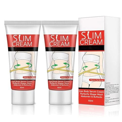 Slimming Cream for Stomach, Waist & Buttocks – Fat Burning Cream for Women & Men