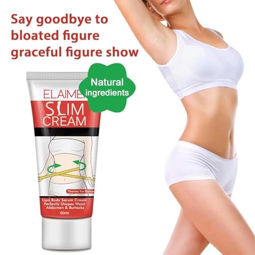 FUKEVY Hot Cream 2 Pack - Slimming Body Fat Burning Cream for Belly, Waist, & Buttocks - Cellulite Reduction & Tightening - görsel 7
