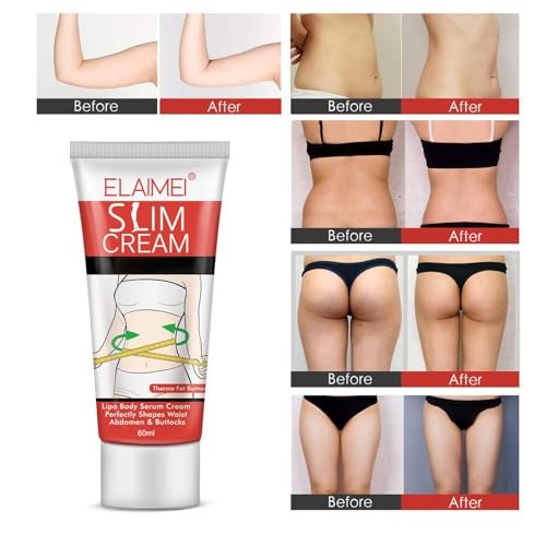 FUKEVY Hot Cream 2 Pack - Slimming Body Fat Burning Cream for Belly, Waist, & Buttocks - Cellulite Reduction & Tightening - görsel 5