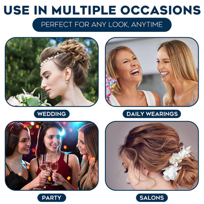 300 Pack Brown Bobby Pins Set by Luxurecourt – 3 Assorted Sizes of Large and Small Premium Bobby Pins + Regular U Shaped Hair Pins for Buns, Updo Style – Nonslip with Rounded Ends