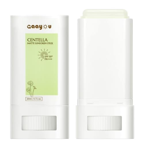 Gaayou Centella Sunscreen Stick SPF50+ PA++++ | Korean Sunscreen Stick for Face & Body | Soothing, Moisture Matte Finish, Non-Greasy, No White Cast - görsel 2