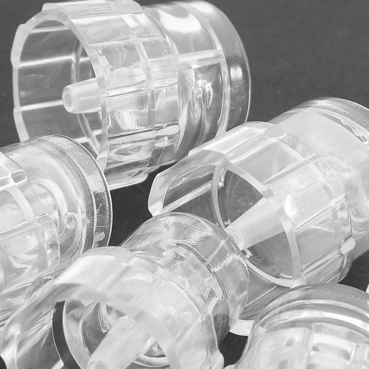 Ipetboom 8-Pack Plastic Hydro Facial Machine Tips for Water Oxygen Beauty Cleaning Suction - Replacement Heads for Aqua Peeling, 1.65cm Inner Diameter - görsel 13