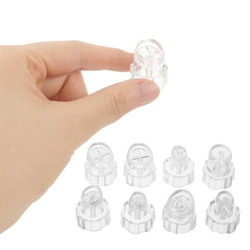 Ipetboom 8-Pack Plastic Hydro Facial Machine Tips for Water Oxygen Beauty Cleaning Suction - Replacement Heads for Aqua Peeling, 1.65cm Inner Diameter - görsel 18