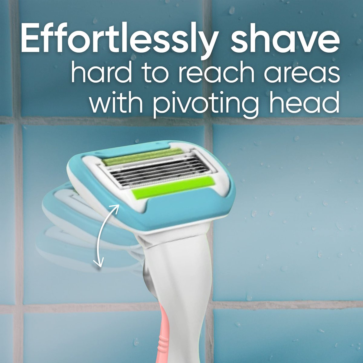 Gillette Venus Extra Smooth Pink Women's Razor Handle + 3 Blade Refills Avelisse