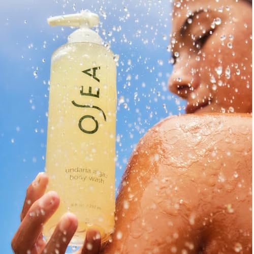 OSEA Undaria Algae™ Body Wash - pH Balanced Hydrating & Moisturizing Citrus Scented Body Cleanser - Clean, Vegan, Non-Toxic Skincare - 8 oz Avelisse