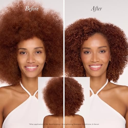 L'ANGE HAIR Ms. Bond Building + Strengthening Shampoo - Restores Hair Bonds, Breakage Recovery, Moisturizing Formula, 8 fl oz Avelisse