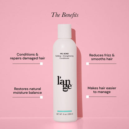 L'ANGE HAIR Ms. Bond Building + Strengthening Conditioner | Restores Hair Bonds | Intensive Breakage Recovery | Smooth Finish | Moisturizing Formula | 8 fl oz Avelisse