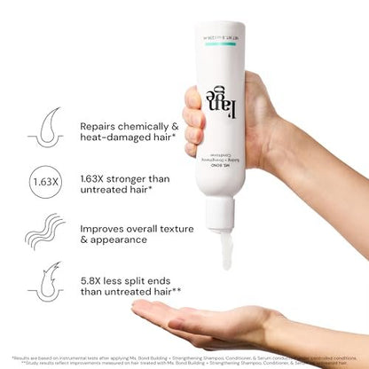 L'ANGE HAIR Ms. Bond Building + Strengthening Conditioner | Restores Hair Bonds | Intensive Breakage Recovery | Smooth Finish | Moisturizing Formula | 8 fl oz Avelisse