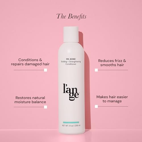 L'ANGE HAIR Ms. Bond Building + Strengthening Conditioner | Restores Hair Bonds | Intensive Breakage Recovery | Smooth Finish | Moisturizing Formula | 8 fl oz Avelisse