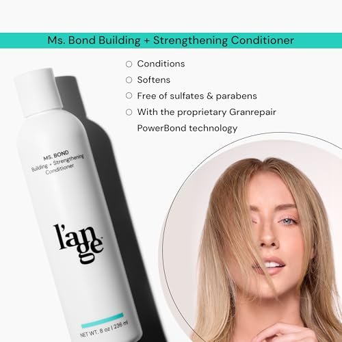 L'ANGE HAIR Ms. Bond Building + Strengthening Conditioner | Restores Hair Bonds | Intensive Breakage Recovery | Smooth Finish | Moisturizing Formula | 8 fl oz Avelisse