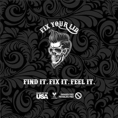Fix Your Lid Ultra Light Pomade for Men - Low Hold & Low Shine Styling - Water-Based, Easy to Wash Out - Full Size & Travel Size Bundle (3.75 oz + 1.7 oz) Avelisse
