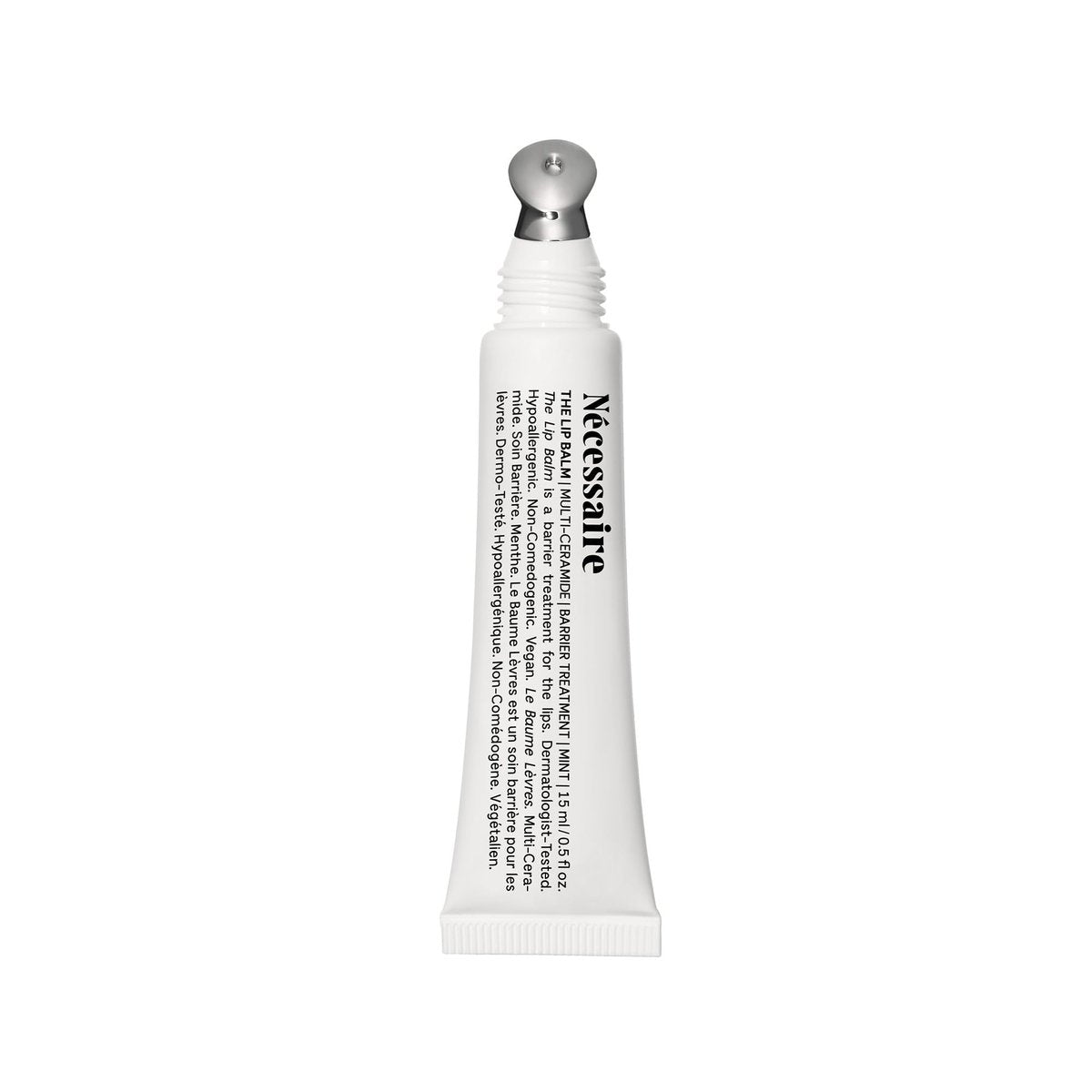 Nécessaire The Lip Balm – Hydrating Hyaluronic Acid Lip Balm with Mint Oil, Niacinamide & Essential Ceramides for Dry Lips, Non-Comedogenic, 15 ml Avelisse