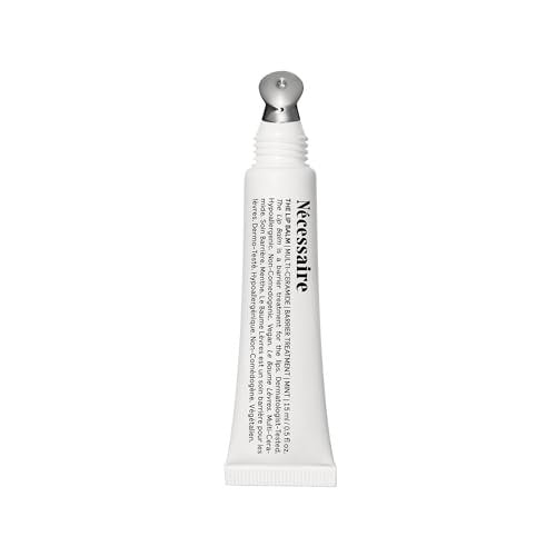 Nécessaire The Lip Balm – Hydrating Hyaluronic Acid Lip Balm with Mint Oil, Niacinamide & Essential Ceramides for Dry Lips, Non-Comedogenic, 15 ml Avelisse
