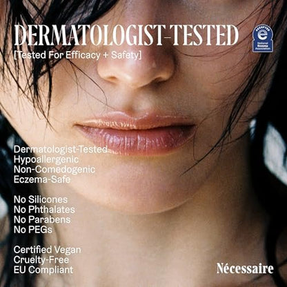 Nécessaire The Lip Balm – Hydrating Hyaluronic Acid Lip Balm with Mint Oil, Niacinamide & Essential Ceramides for Dry Lips, Non-Comedogenic, 15 ml Avelisse