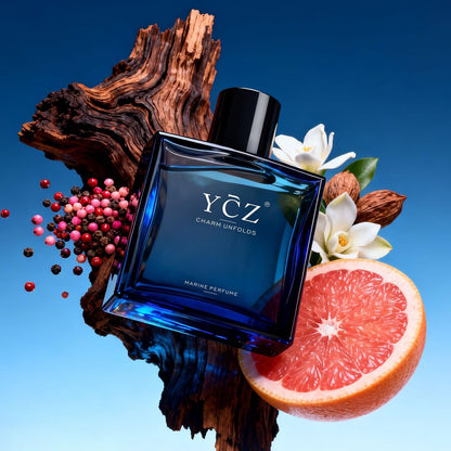Ycz Marine Charm Eau de Parfum - 1.7 oz Long Lasting Ocean Fragrance for Men and Women