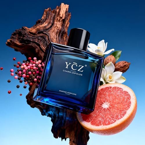 Ycz Marine Charm Eau de Parfum - 1.7 oz Long Lasting Ocean Fragrance for Men and Women - görsel 4