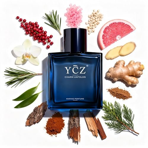 Ycz Marine Charm Eau de Parfum - 1.7 oz Long Lasting Ocean Fragrance for Men and Women - görsel 14