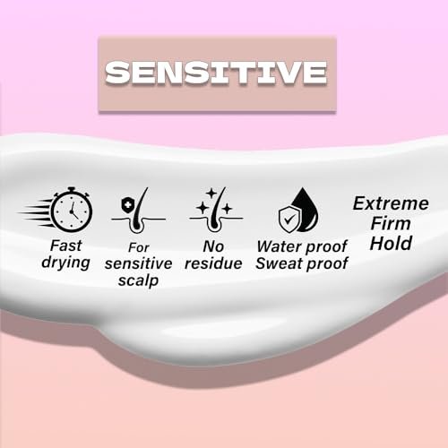 Strong Holding Glue for Lace Wigs & Hairdressing Systems - Invisible Bonding, Non-Toxic, Odorless, Latex-Free, Moisture & Water Resistant Wig Retaining Accessory (1.285 oz) - görsel 6