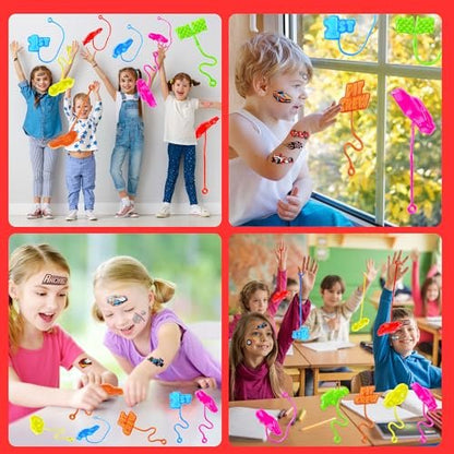 48PCS Race Car Party Favors: Temporary Tattoos & Stick Hands for Kids Birthday Supplies, Goodie Bag Stuffers, Classroom Prizes