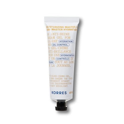KORRES Athenian Grooming Mattifying Moisturizer for Men – Lightweight Face Cream with Salicylic & Hyaluronic Acid, Pore-Minimizing, Silicone-Free, Vegan, 1.69 fl oz