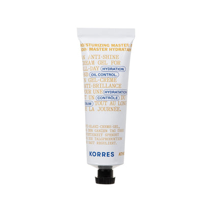 KORRES Athenian Grooming Mattifying Moisturizer for Men – Lightweight Face Cream with Salicylic & Hyaluronic Acid, Pore-Minimizing, Silicone-Free, Vegan, 1.69 fl oz