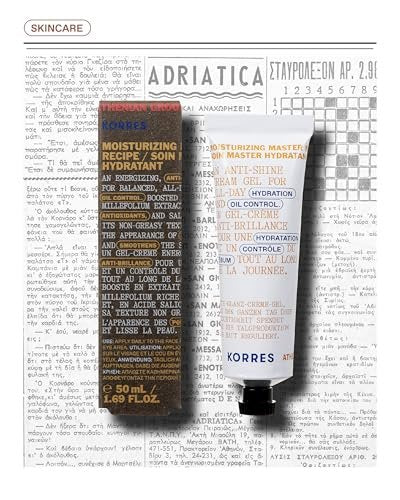 KORRES Athenian Grooming Mattifying Moisturizer for Men – Lightweight Face Cream with Salicylic & Hyaluronic Acid, Pore-Minimizing, Silicone-Free, Vegan, 1.69 fl oz - görsel 6