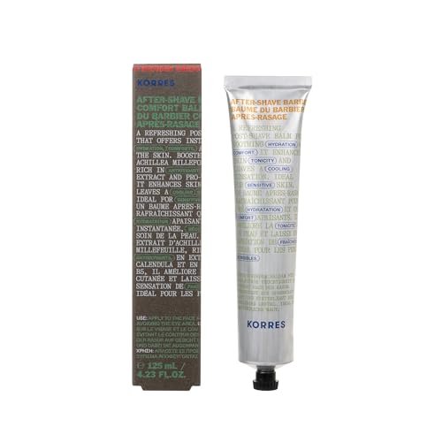 KORRES Athenean Grooming Soothing Aftershave Balm for Men - Lightweight Moisturiser with Achillea Millefolium, Calendula & Pro-Vitamin B5, 4.23 Fl Oz - görsel 4