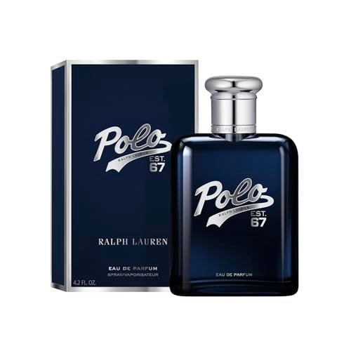 RALPH LAUREN FRAGRANCES Polo 67 Eau de Parfum for Men - Woody Scent with Green Mandarin, Pineapple & Benzoin - 4.2 Fl Oz Avelisse