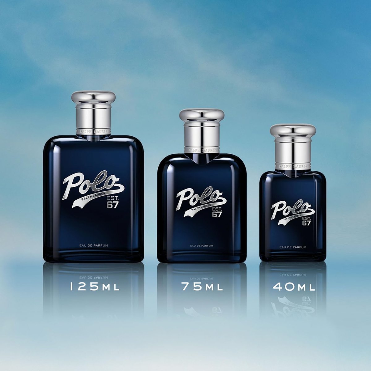 RALPH LAUREN FRAGRANCES Polo 67 Eau de Parfum for Men - Woody Scent with Green Mandarin, Pineapple & Benzoin - 4.2 Fl Oz Avelisse