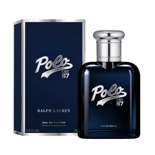 Ralph Lauren Polo 67 Eau de Parfum for Men – Woody Scent with Pineapple, Cedarwood & Benzoin – 2.5 Fl Oz Avelisse