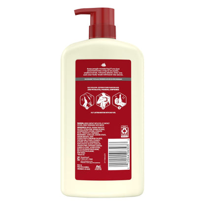 Old Spice 24/7 Shower Fresh Body Wash for Men – Volcano with Dark Cedar + Amber Scent, 30 oz Avelisse