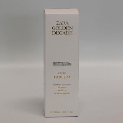 Zara Golden Decade Winter Women's Perfume Eau de Parfum 30ml (1.0 fl oz) - Mandarin, Jasmine & Black Vanilla Notes