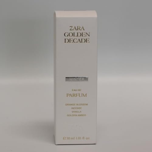 Zara Golden Decade Winter Women's Perfume Eau de Parfum 30ml (1.0 fl oz) - Mandarin, Jasmine & Black Vanilla Notes - görsel 6