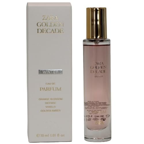 Zara Golden Decade Winter Women's Perfume Eau de Parfum 30ml (1.0 fl oz) - Mandarin, Jasmine & Black Vanilla Notes - görsel 2